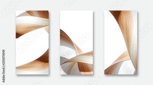 Minimalist brochure design