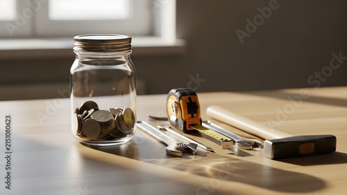 Savings for Home Improvement Projects and Construction Tool Maintenance