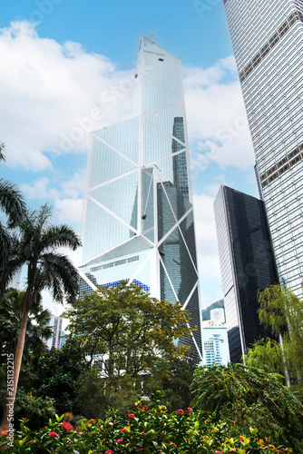 Photography Harbour Road Garden in Hong Kong, China