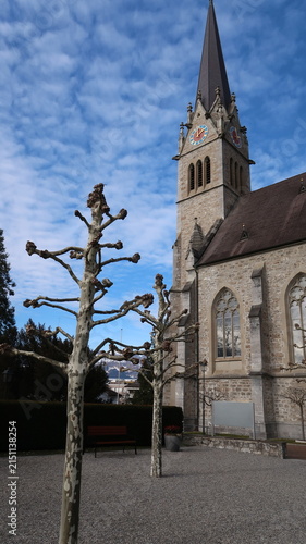 Canvastavla church in Liechtenstein