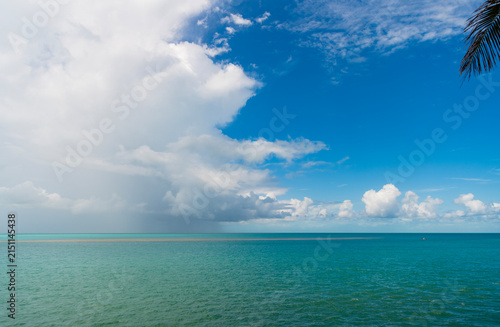Canvas Print Sea horizon view