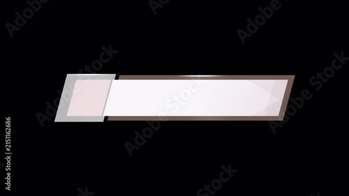 4k video Slanted Geometric Box Lower Third Modern Professional Dynamic Video Title Overlay for Video Editors