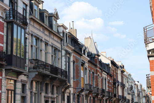 Картината върху платно appartement calme dans le quartier de saint gilles, bruxelles