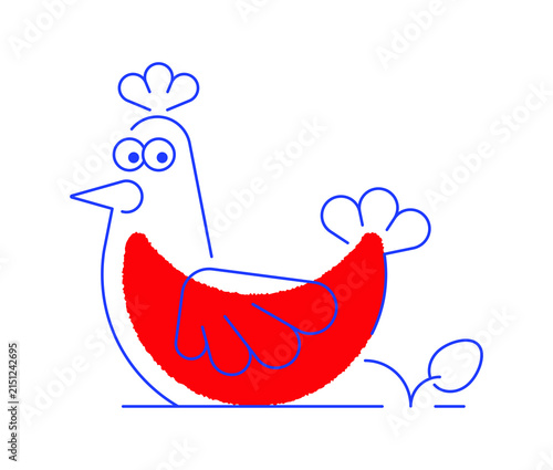 Doodles - The Hen