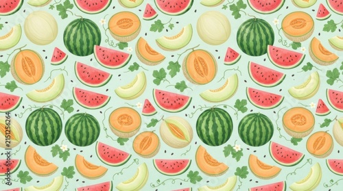 seamless pattern with easter eggs