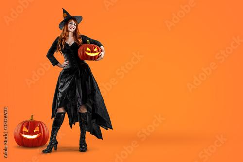 Fotografie Witch on Halloween