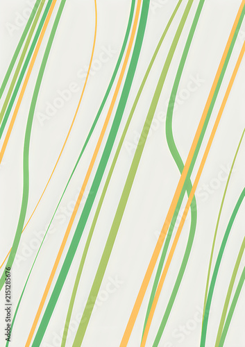 Abstract colorful wavy lines pattern design