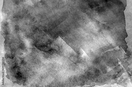 Gray abstract watercolor background texture