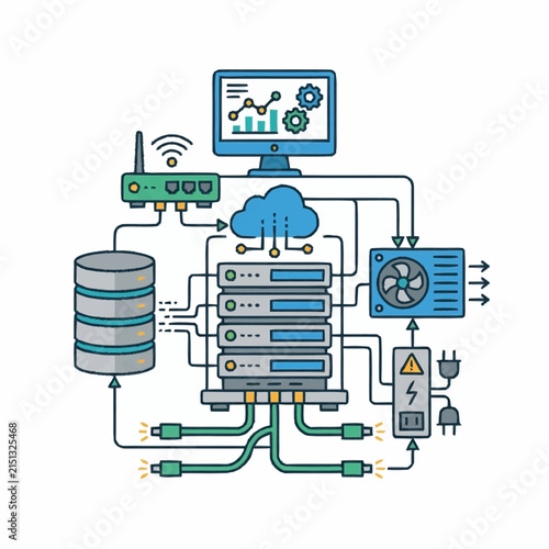 Network server systems integrate with cloud storage and analytical desktop software to provide a comprehensive solution for managing complex digital information workflows today.