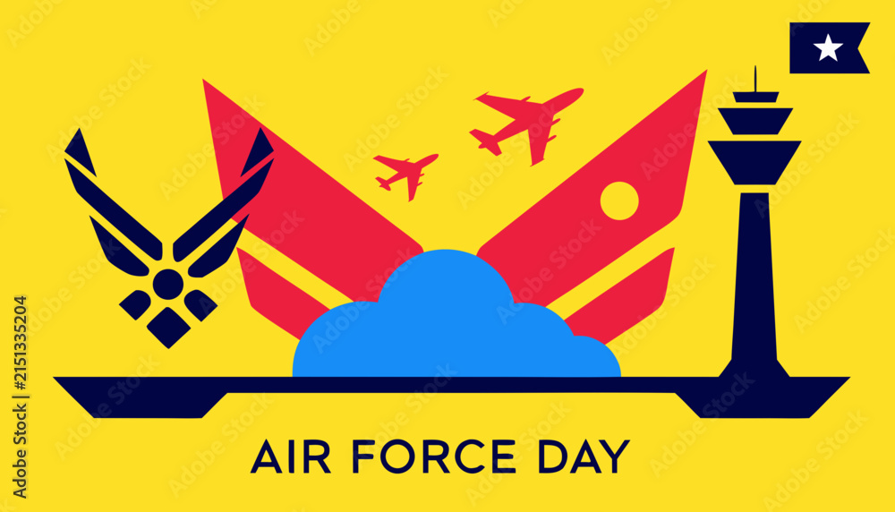Fototapeta premium Air force day