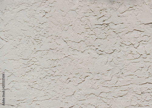 Beige Stucco Wall as Background