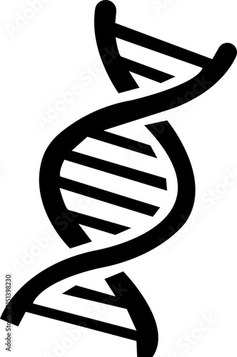 Vaccine and virus immunization black silhouette icon set with syringe vaccine vial dna strand shield and bandage, isolated on transparent background