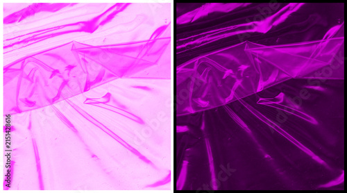 Canvastavla Abstract pink plastic texture background