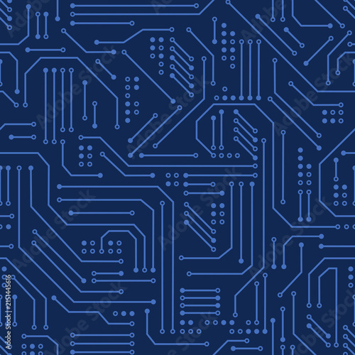 circuit seamless pattern. abstract texture