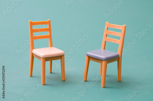 Job Interview and Professional Meeting With Two Chairs