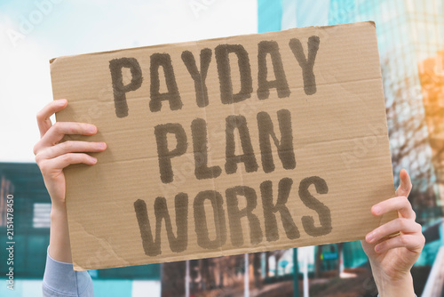 Fotografie "Payday plan works" Timing your spending around your payday can change how you perceive the cost
