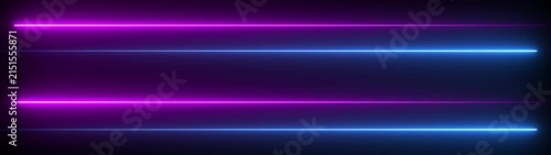 iscover an amazing dynamic glowing neon purple and blue streaming lines 4K video background asset featuring sleek futuristic light streaks isolated perfectly on a dark background.