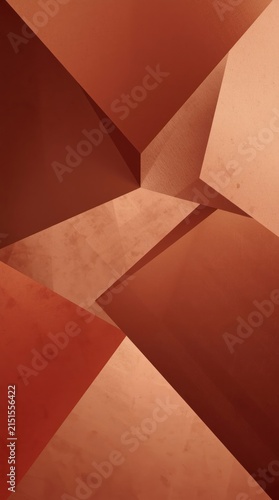 Abstract Geometric Brown Paper Background Texture.