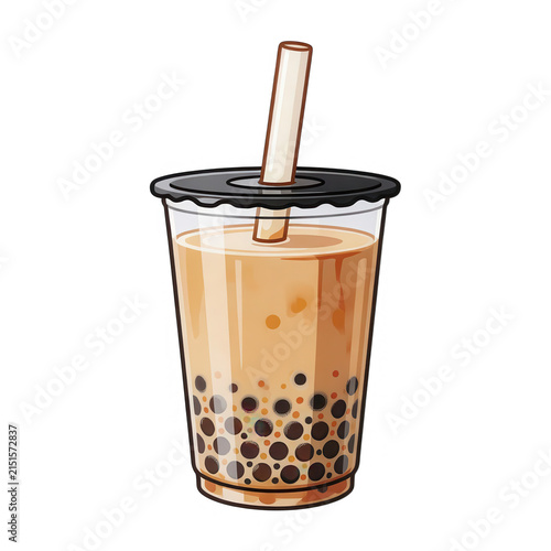 Bubble Tea Drink Transparent Background