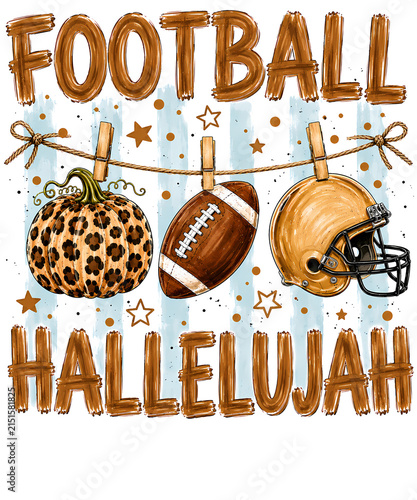 Fotografie Football Hallelujah Sports Celebration