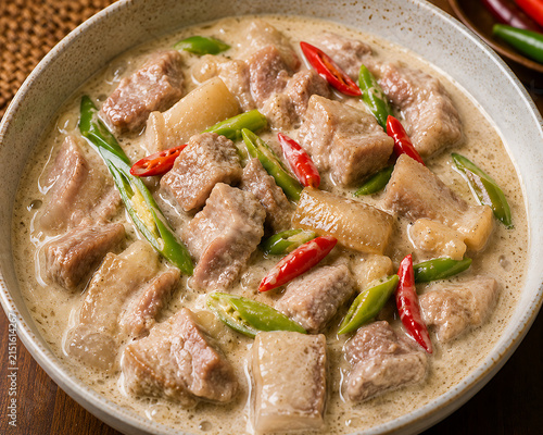 Creamy Bicol Express