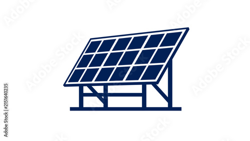 Solar Panel Renewable Energy Icon