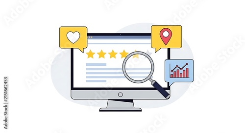 Secure user login illustration with hand clicking button on laptop screen showing successful authentication access