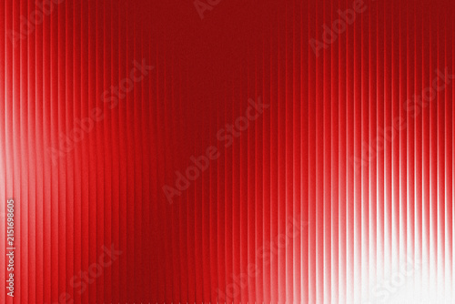 Abstract red background with vertical lines and subtle glitter texture for holiday design.