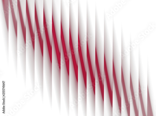 Abstract red and white striped pattern, modern creative background design, Transparent background