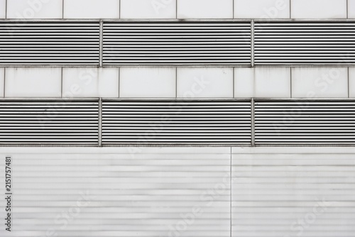 Steel wall with air vent grille pattern background