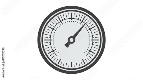 Gauge instrument displays a circular dial with a needle pointing toward a specific measurement value.