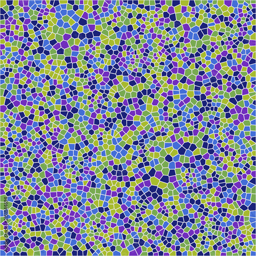 Картината върху платно Colorful geometric abstract mosaic tessellation pattern