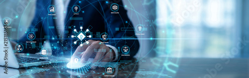 Canvastavla Crypto investor working on laptop using Decentralized Finance (DeFi) network protocols to trade