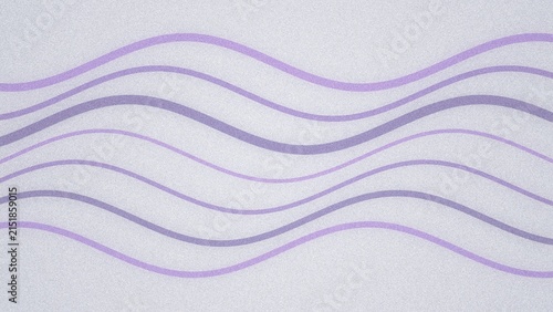 Cuadro en lienzo Abstract white paper waves creating a flowing ripple effect with soft shadows