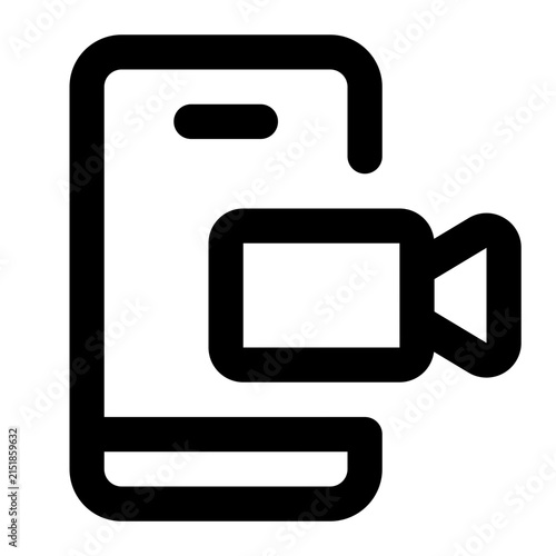 video call icon for illustration