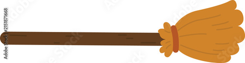 Fotografie Wooden Broomstick