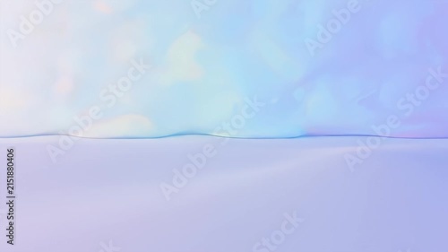 Abstract minimalist purple horizon background with soft light.