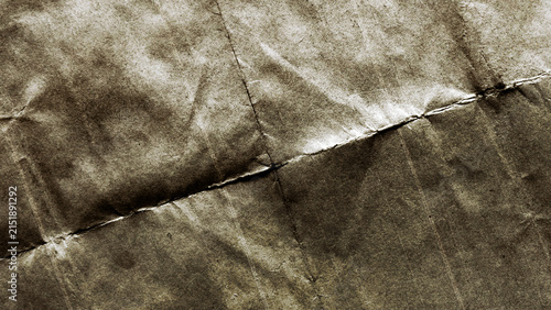 Konstfotografi A faded, crumpled piece of paper with no visible text or images, suggesting historical significance