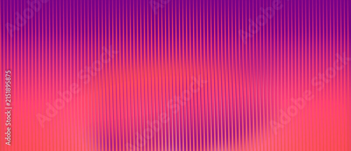 Konstfotografi Abstract glass gradient background, vertical ribbed background with pink and pur