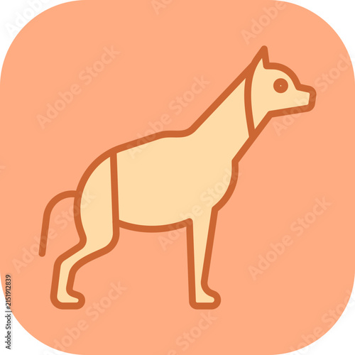 Hyena Vector Icon