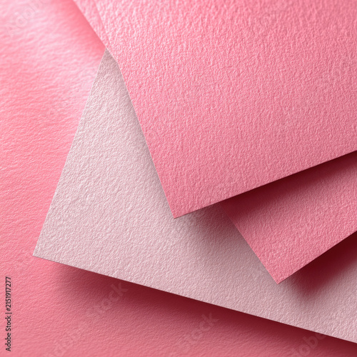 Soft pastel blush pink background paper texture layered sheet abstract surface