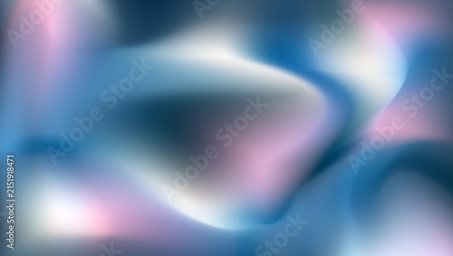 Holographic abstract blurred gradient background in pastel colors