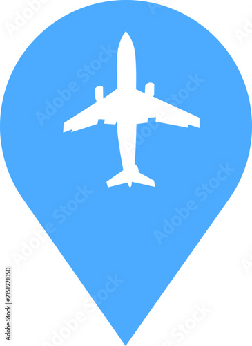 airplane in the sky