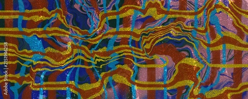 abstract background of colorful waves