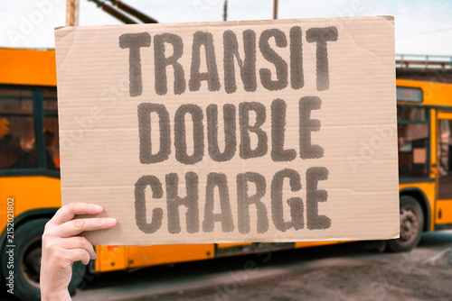 фотографія "Transit double charge" The card was charged twice for a single journey