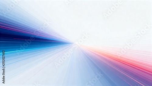 Abstract colorful light streaks