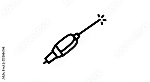 Laser Pointer Icon - Technology and Precision