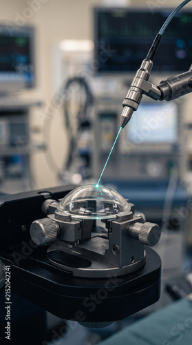 Precision Ophthalmic Surgical Laser Equipment Machine in Lab Laboratory