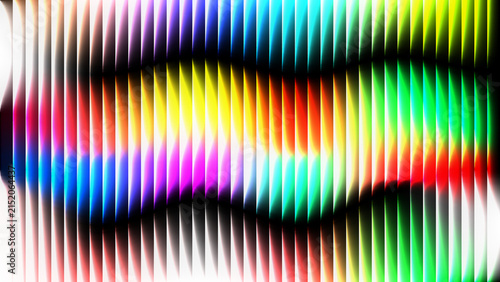 Abstract Colorful Neon Gradient Light Waves Background