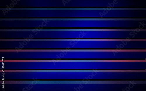 Abstract blue horizontal stripes background with subtle gradient lighting.